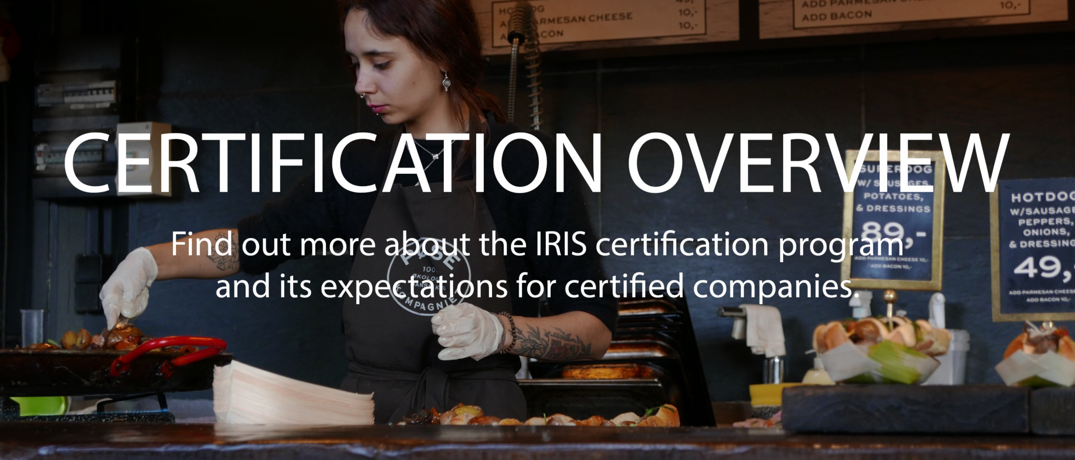 certification overview find out more about the IRIS certification program and its expectations for certified companies